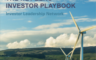 New Net Zero Investor Playbook from Investor Leadership Network Guides Asset Owners and Asset Managers Through Portfolio Transitions